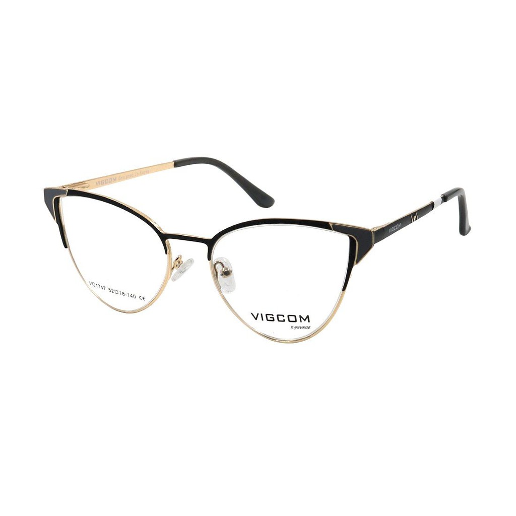Gọng kính nam nữ Vigcom VG1747 màu sắc thời trang