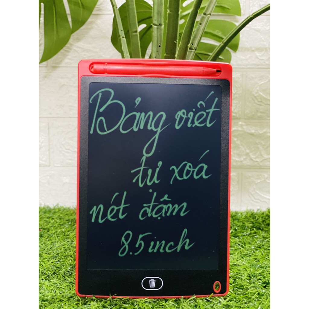Bảng viết, bảng vẽ điện tử thông minh tự động xóa cho bé 8inh, 8''5 inch, 10 inch, 12 inch