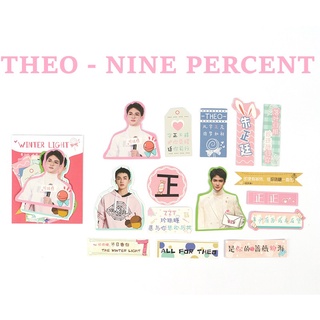 Set sticker Chu Chính Đình Nine Percent 9% THEO