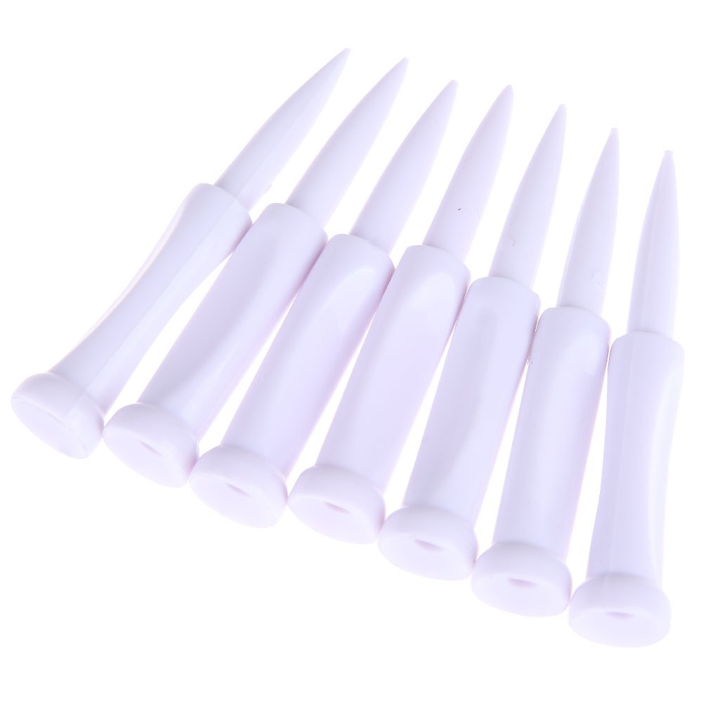 New Promotion 35pcs/pack Golf Tees Plastic Castle Tee Height Control Step Down 68mm Drop Shipping