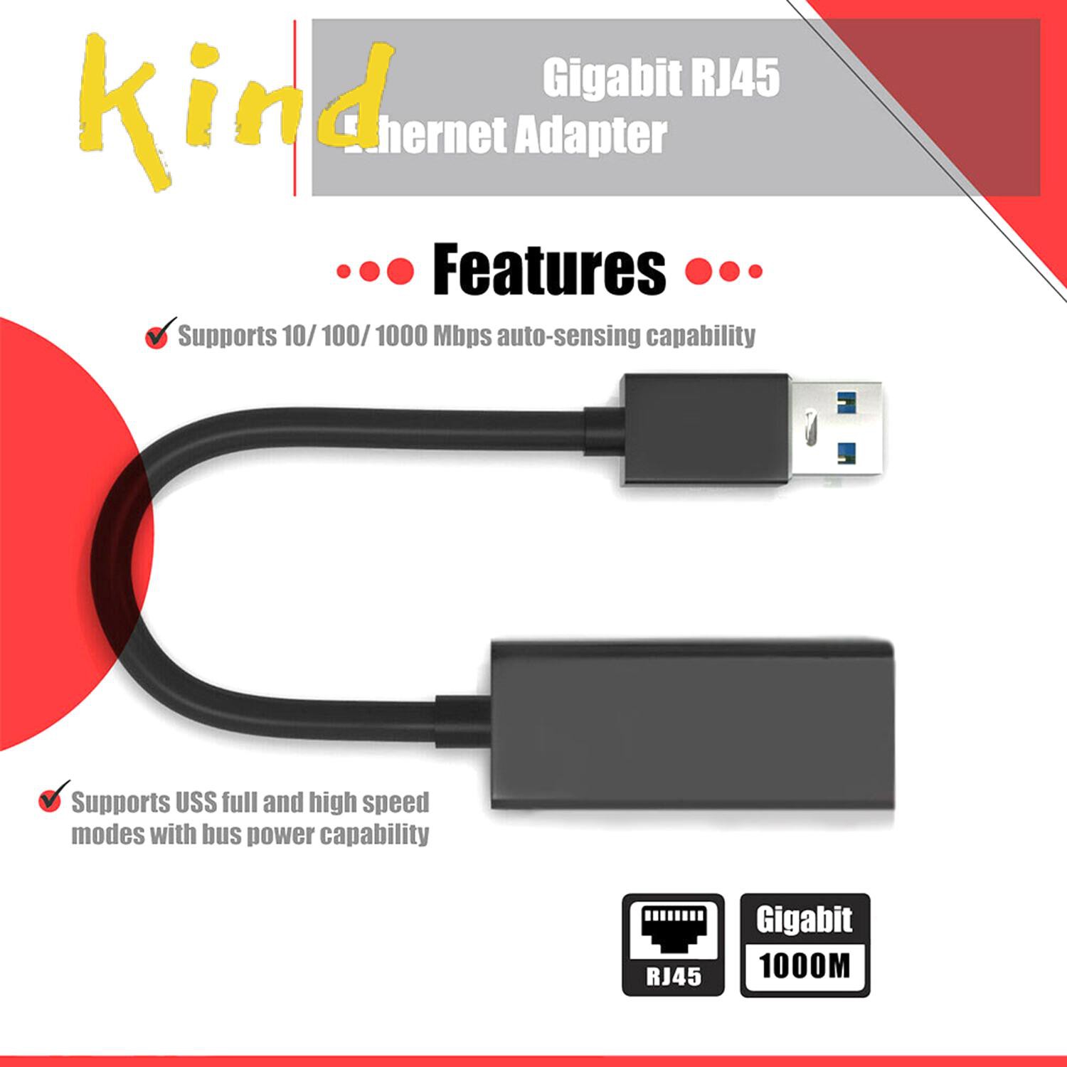 Usb 3.0 Gigabit Ethernet Lan Rj45 1000mbps Cho Windows Pc Usb 3.0 | BigBuy360 - bigbuy360.vn