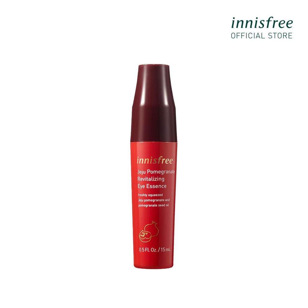 Tinh chất dưỡng mắt chống oxy hóa lựu innisfree Jeju Pomegranate Revitalizing Eye Essence 15ml