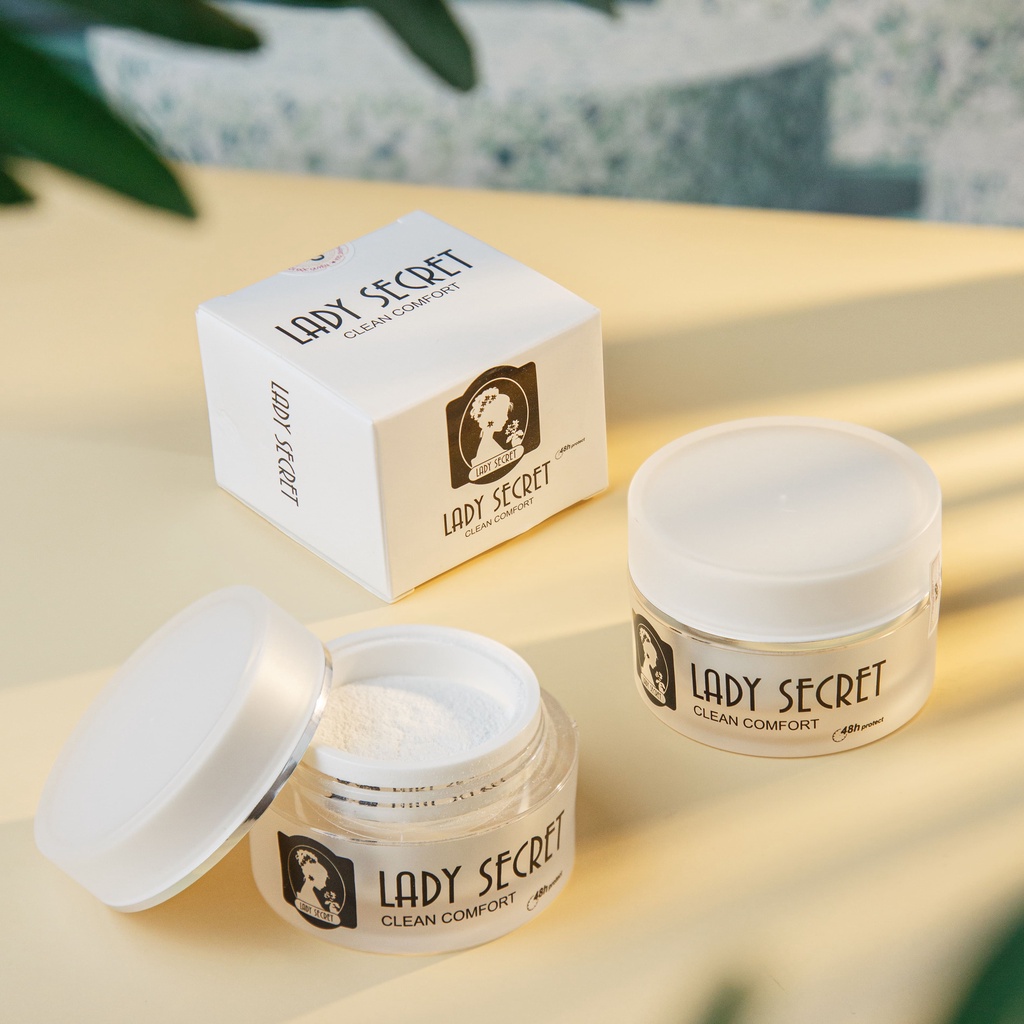 PHẤN NÁCH LADY SECRET, PHẤN KHỬ MÙI LÀM SÁNG VÙNG DA DƯỚI CÁNH TAY