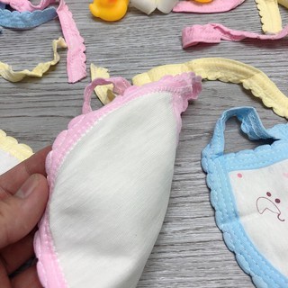 Yếm ăn dặm cho bé, yếm xô buộc dây tiện lợi