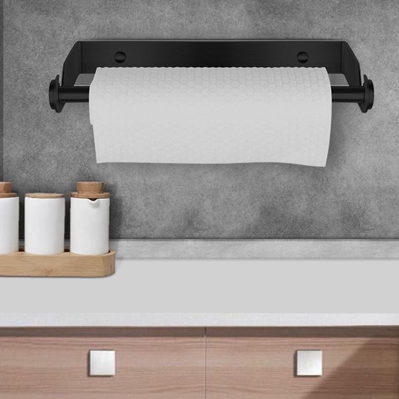 Giá Đỡ Cuộn Giấy Vệ Sinh Gắn Tường Bằng Thép Không Gỉ Tiện Lợi Dành Cho Nhà Tắm