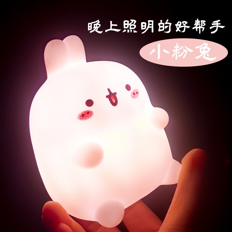 Đèn ngủ mini hình thỏ và chú gấu giáng sinh NOEL cực xinh xắn dễ thương LILA DENNGUTHO55