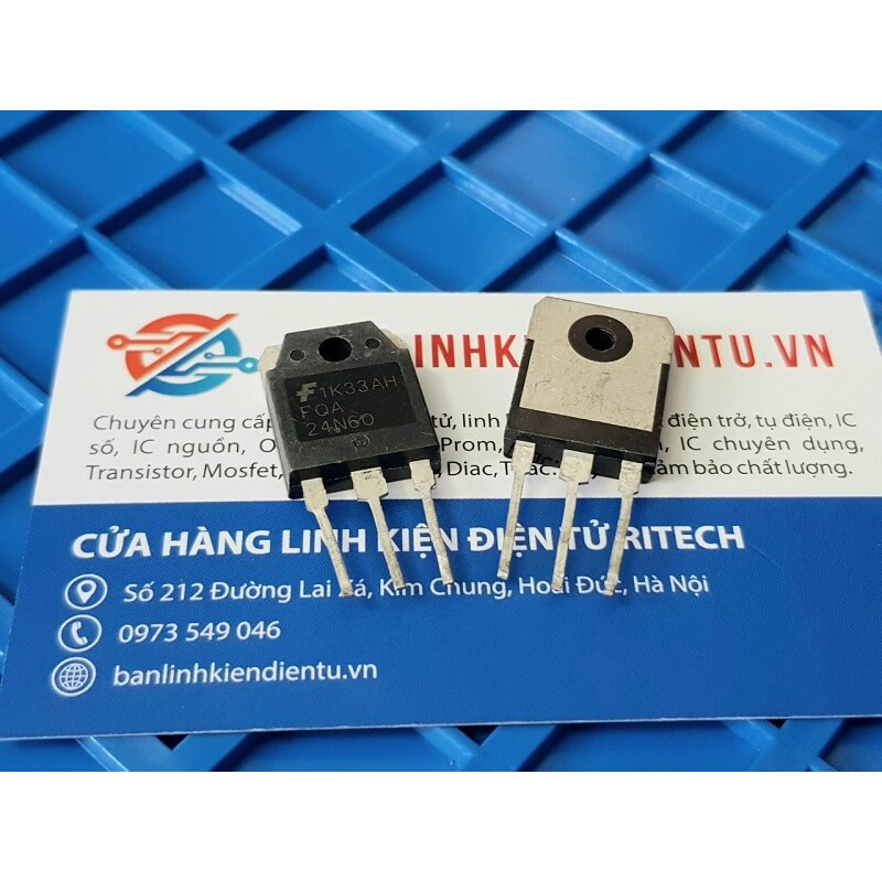 ​24N60, FQA24N60Mosfet kênh N 24A 600V TO-3P