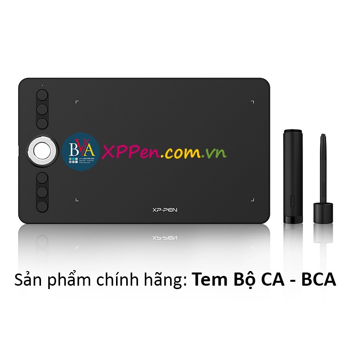 Bảng vẽ đồ họa XP-Pen Deco 02, 10 inch 8192 Lực nhấn, vòng xoay Dial bạc, chính hãng