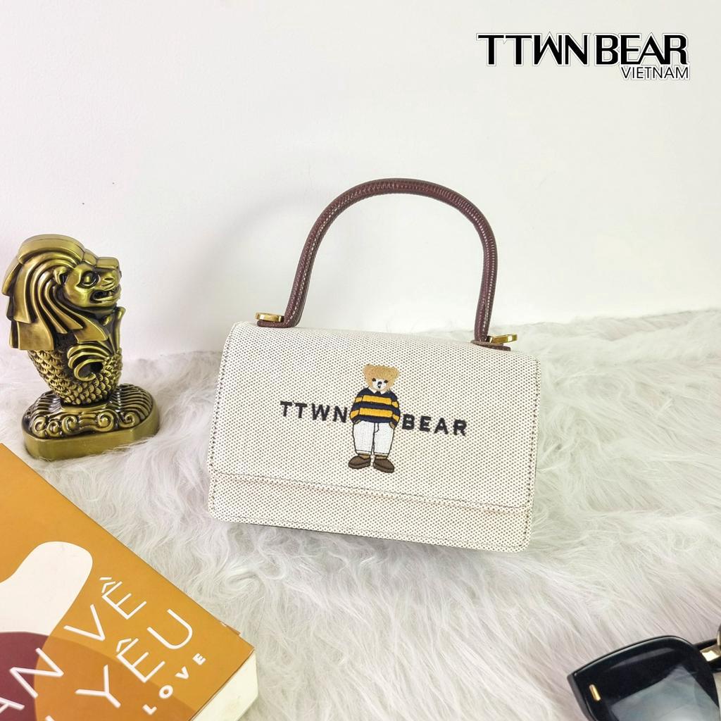 Túi xách nữ TN1738 đeo chéo, đeo vai TTWN BEAR chính hãng
