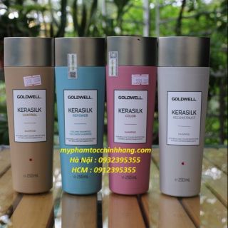 Lẻ dầu gội hoặc dầu xả Goldwell Kerasilk 250ml