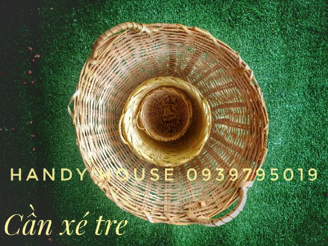 Cần xé tre đan tinh xảo, đa năng nhiều size 7x8, 12x13, 23x19