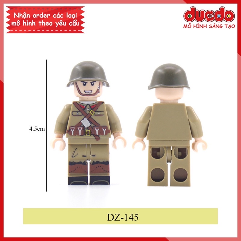 lego Lính Hồng quân Liên xô kèm súng