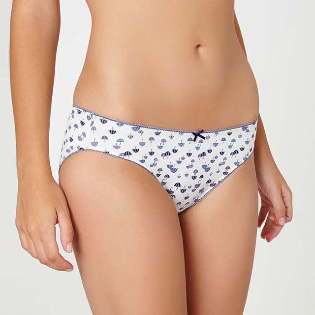 Set 3 quần lót Oysho mẫu mây xanh