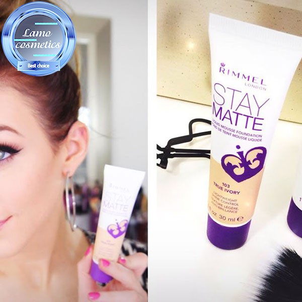 Kem Nền Rimmel Stay Matte Mouse Foundation Chính Hãng 100% | BigBuy360 - bigbuy360.vn