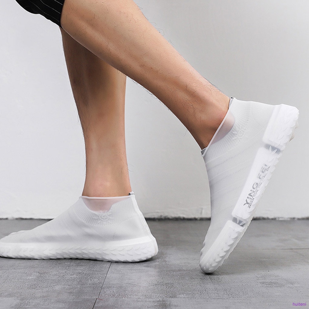 Vỏ Bọc Giày Đi Mưa Bằng Silicone Chống Trượt Chống Thấm Nước Tiện Dụng