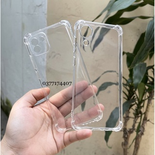 Ốp lưng dẻo trong suốt Samsung A03, A03 Core Silicon gờ cao 4 góc bảo vệ máy