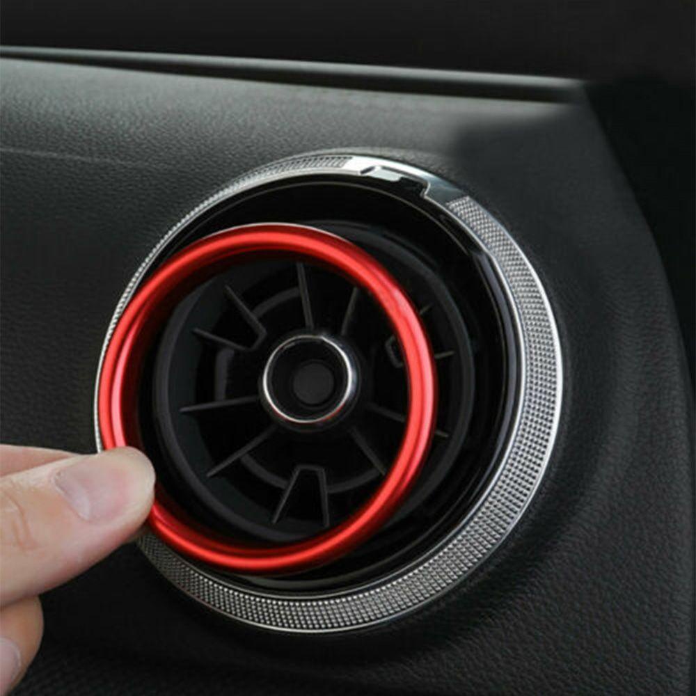 MYRONGVN Set 4 Vòng Đệm Ống Xả Khí Cho Xe Audi A3 S3 RS3 2013-2020