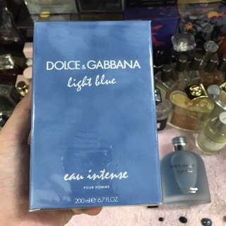 [10ml]..::✨ [Mẩu Thử] Nước Hoa Nam D&G Light Blue Intense ✨::..