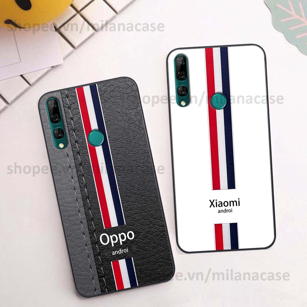 Ốp Huawei Y9 2019 / Y9 Prime 2019 in giả da phong cách thể thao, cá tính, thời trang