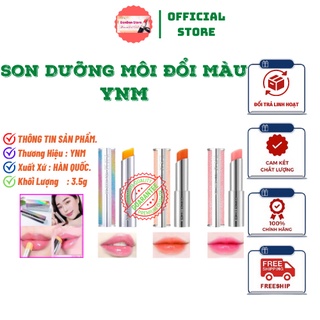 Son Dưỡng Môi Đổi Màu YNM Rainbow Honey Lip Balm 3.5g [Hết Môi Thâm 100%-Hàng Auth]