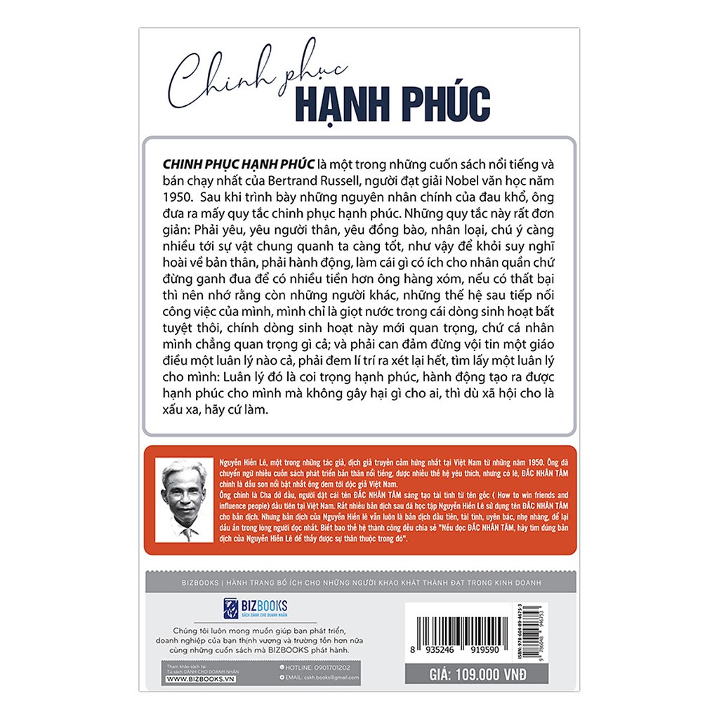 Sách Chinh Phục Hạnh Phúc MCBU8971