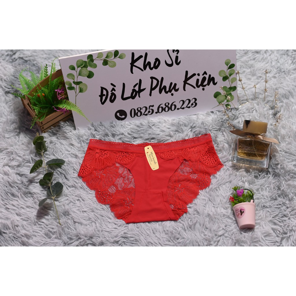 Quần Lót Su, Quần Su Nữ Phối Ren KHÁNG KHUẨN Cực Quyến Rũ | BigBuy360 - bigbuy360.vn
