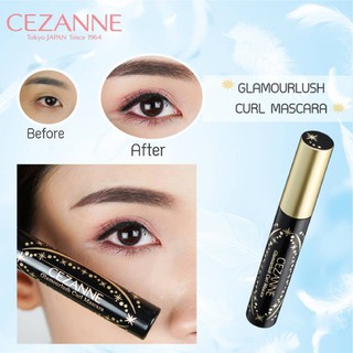 Mascara làm cong và dày mi Cezanne Glamourlush