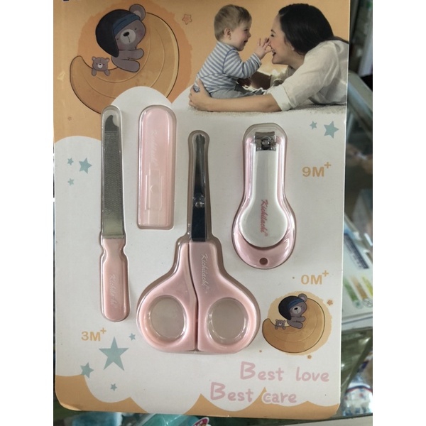 Bộ Cắt Dũa Móng Tay cho bé 3 Chi Tiết Kichilachi