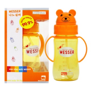 Bình uống nước có vòi wesser 260ml combo sỉ