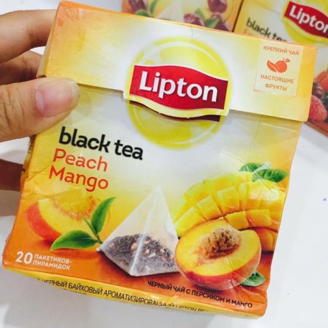 Trà trái cây Lipton nhập khẩu Nga