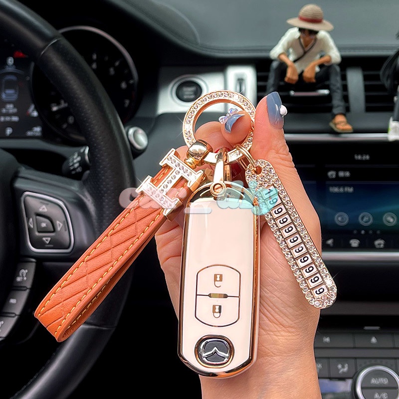 Vỏ Chìa Khóa Điều Khiển Từ Xa Cho Mazda 2 3 6 BL BM GJ Atenza Axela Demio CX-5 CX7 CX9 CX3 CX-3 CX5 MX5 KE Kfless