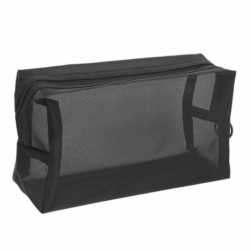 Set 3 Túi Lưới Đựng Mỹ Phẩm Du Lịch Màu Đen