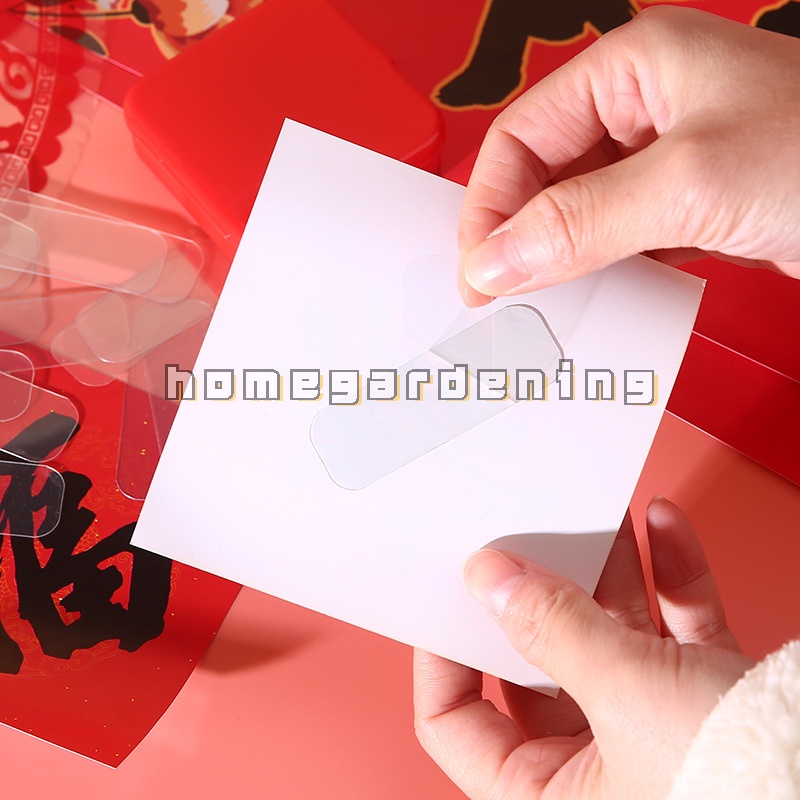 Hộp 60 miếng dán hai mặt trong suốt không hút thuốc đa năng