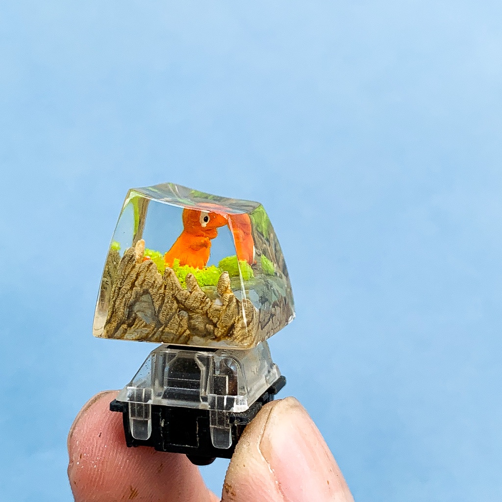 Nút bàn phím cơ máy tính - Artisan keycap - Pokemon Keycap