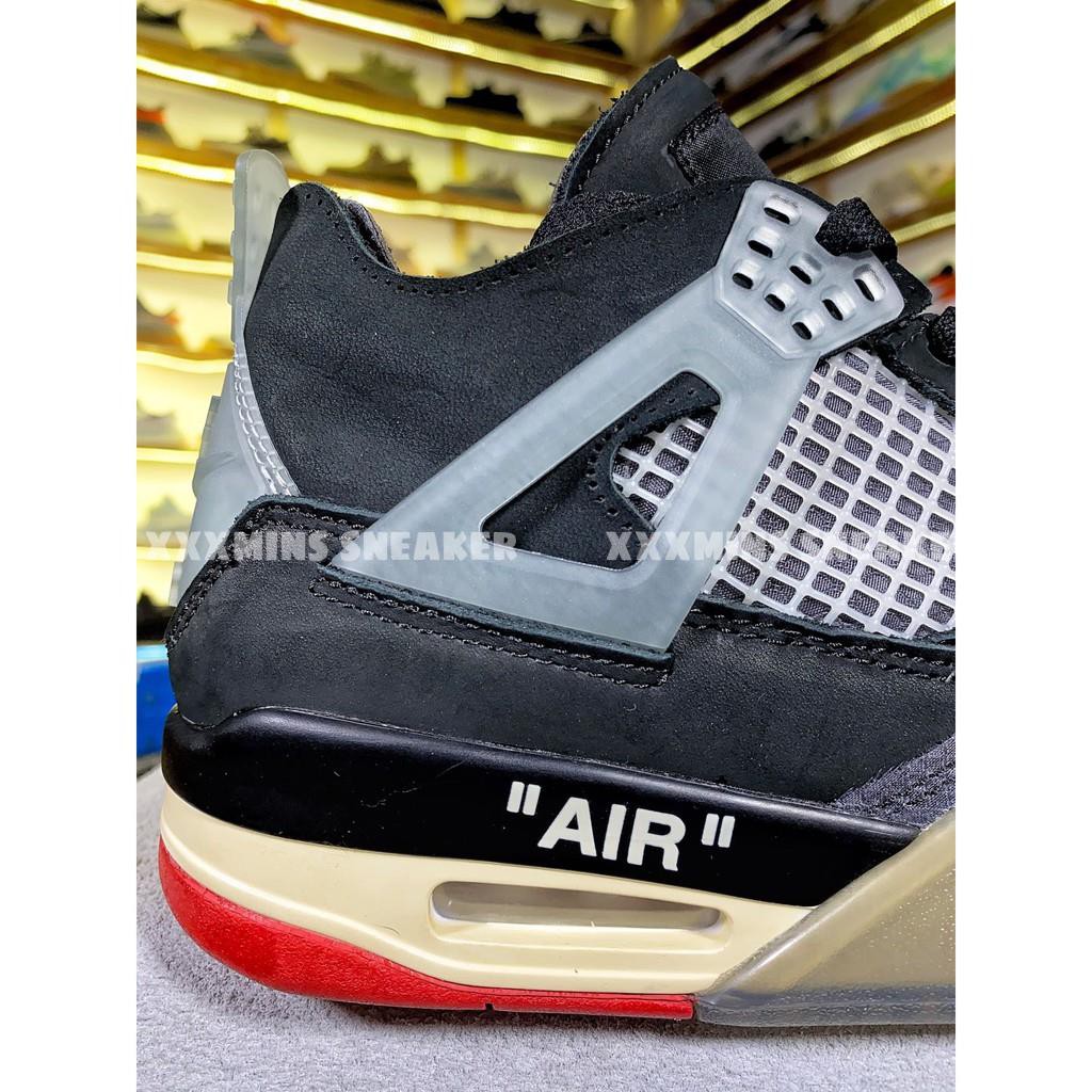 Giày Air Jordan 4 x Off-White (Best Quality) | BigBuy360 - bigbuy360.vn