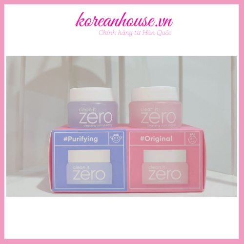 SÁP TẨY TRANG CHUYÊN SÂU CLEAN IT ZERO BANILA CO CLEANSING BALM NHIỀU PHIÊN BẢN