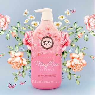 Sữa tắm Happy Bath 900ml mẫu mới