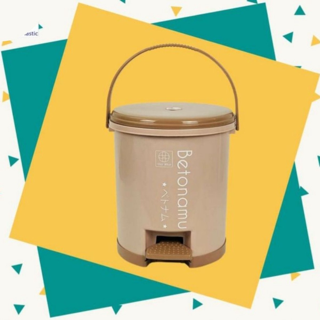 Sọt Rác Nhựa Đa Năng Thùng Rác Cao Cấp Có Nắp Đạp Chân Ngăn Mùi Ngừa Vi Khuẩn Chống Nước Cho Nhà Bếp Nhà Tắm Angola_shop