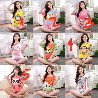 Combo 3 bộ mặc nhà siêu cute