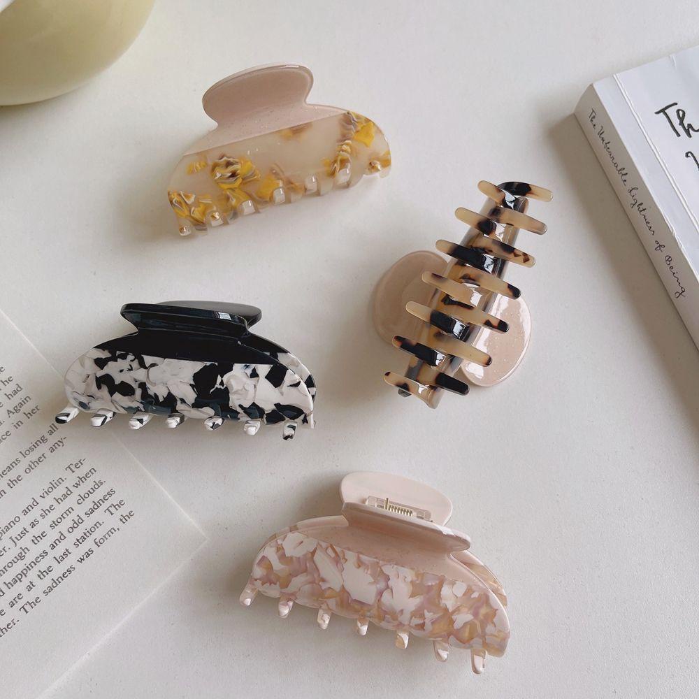 Kẹp Tóc Hình Cá Mập Thời Trang Pháp Cổ Điển Dành Cho Nữ VANES1