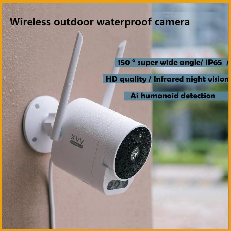 Camera ngoài trời Xiaomi xiaovv B10 kết nối wifi ứng dụng Xiaomi MiHome chống nước