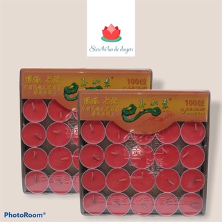 Nến xu/bơ/tây tạng hộp 100 viên_siêu thị phật giáo bồ đề duyên