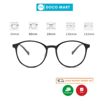 MẮT KÍNH NỮ💙FREESHIP💙 GỌNG KÍNH GIẢ CẬN KIỂU NGỐ TATA FORM TRÒN CÁ TÍNH