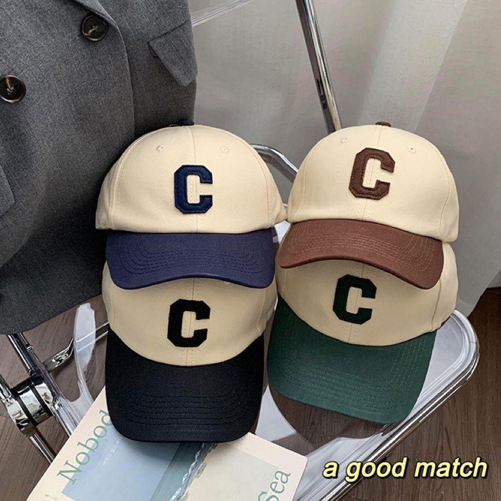 Mũ Lưỡi Trai Cotton Họa Tiết Thêu Phong Cách Hiphop Thời Trang Hàn Quốc