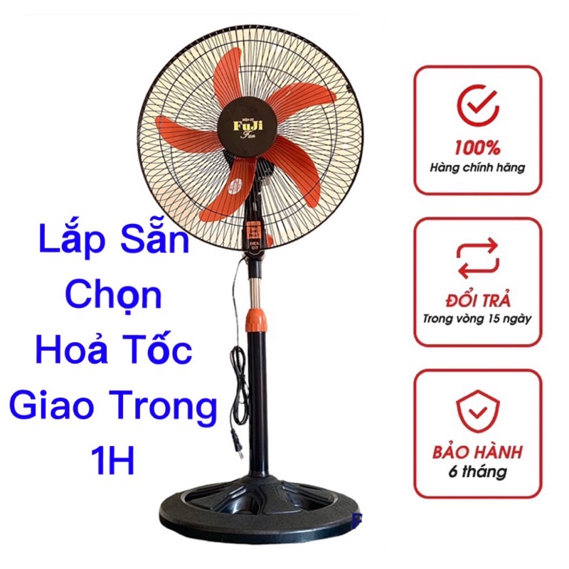 Quạt Cây Lỡ Công Nghiệp 5 Cánh Điện Cơ 220v - bảo hành 12 tháng - Quạt điện cơ mạnh mẽ êm ái