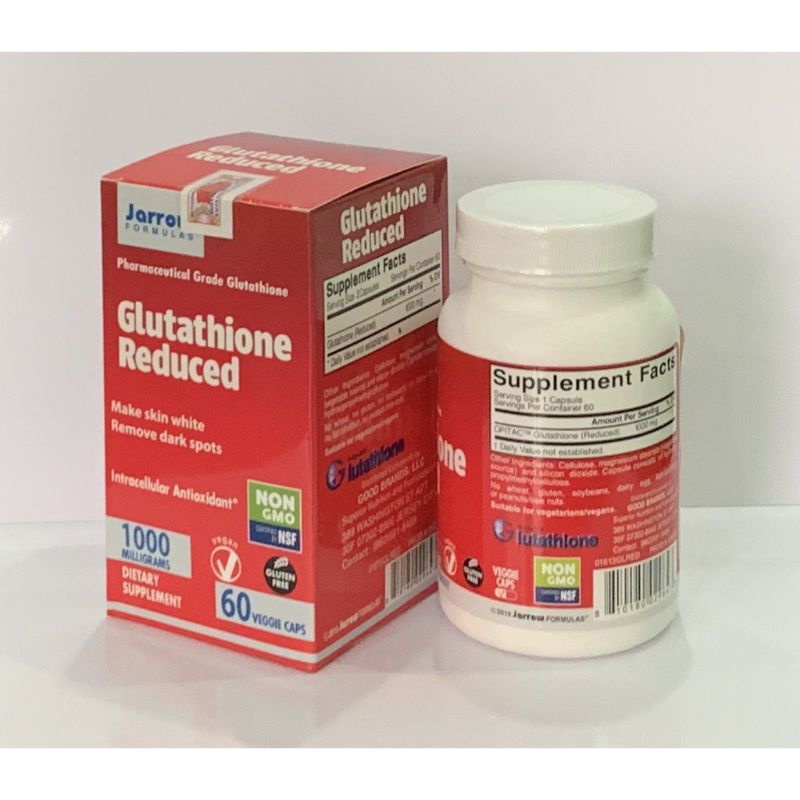 Viên uống trắng da GLUTATHION 1000mg Làm trắng
