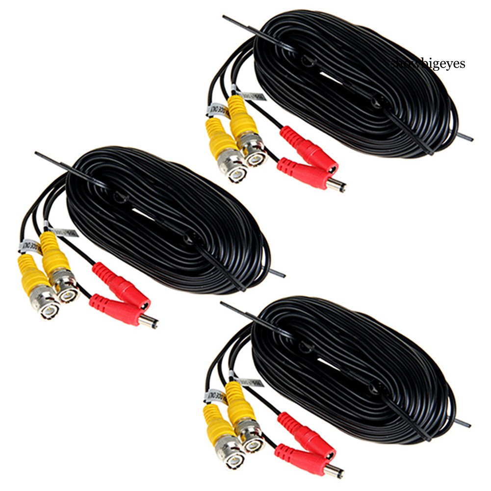Dây cáp nguồn BNC DC nối camera video DVR chuyên dụng 10-60m tùy chọn