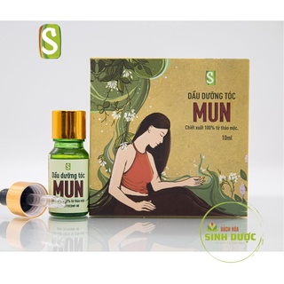 Dưỡng Tóc MUN Thảo Dược HTX Sinh Dược 10ml, dưỡng hỗ trợ mọc tóc, mềm tóc