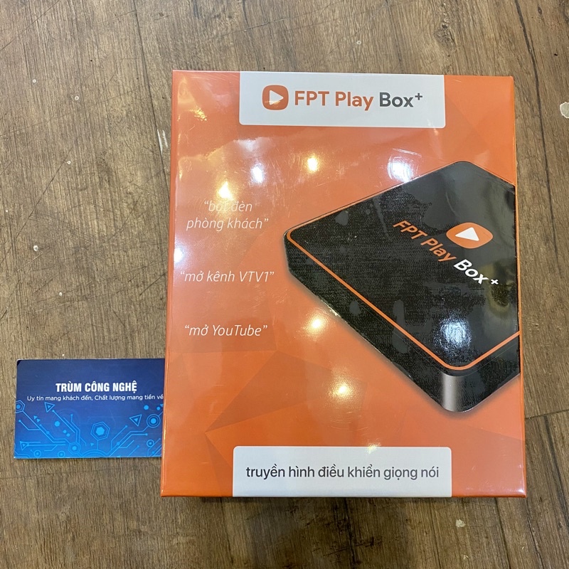 FPT Play Box+ (Model T550) Phiên Bản Android TV 10 RAM 2GB - Tặng Điều Khiển Giọng