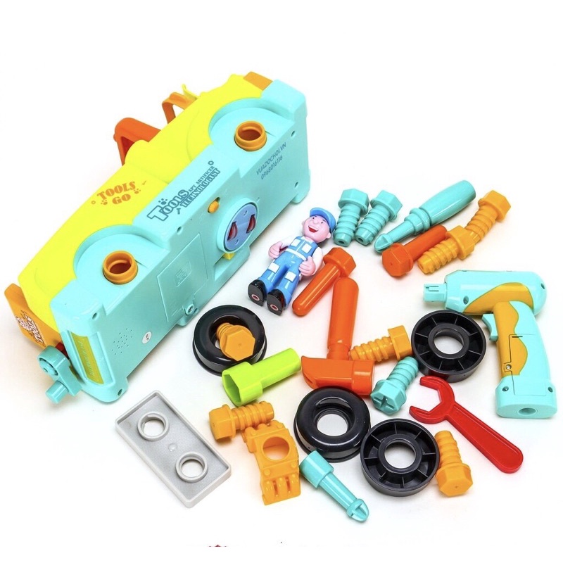 Xe ô tô cơ khí Hola toys.Xe sửa chữa.Đồ chơi thông minh 6109